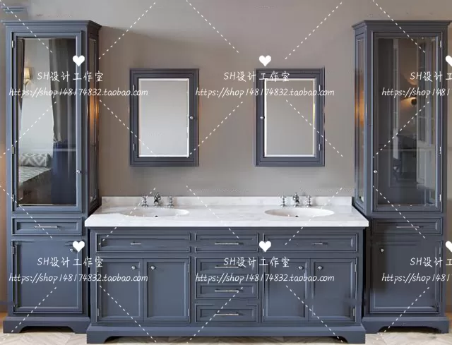 Bathroom Supplies – 3D Models – 0036