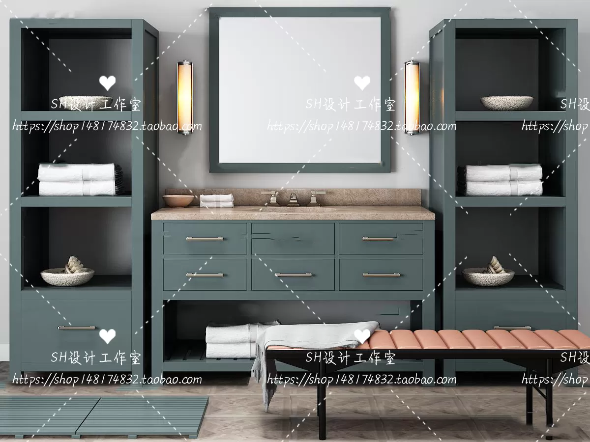 Bathroom Supplies – 3D Models – 0038