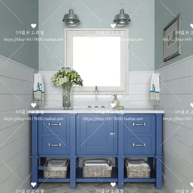 Bathroom Supplies – 3D Models – 0039