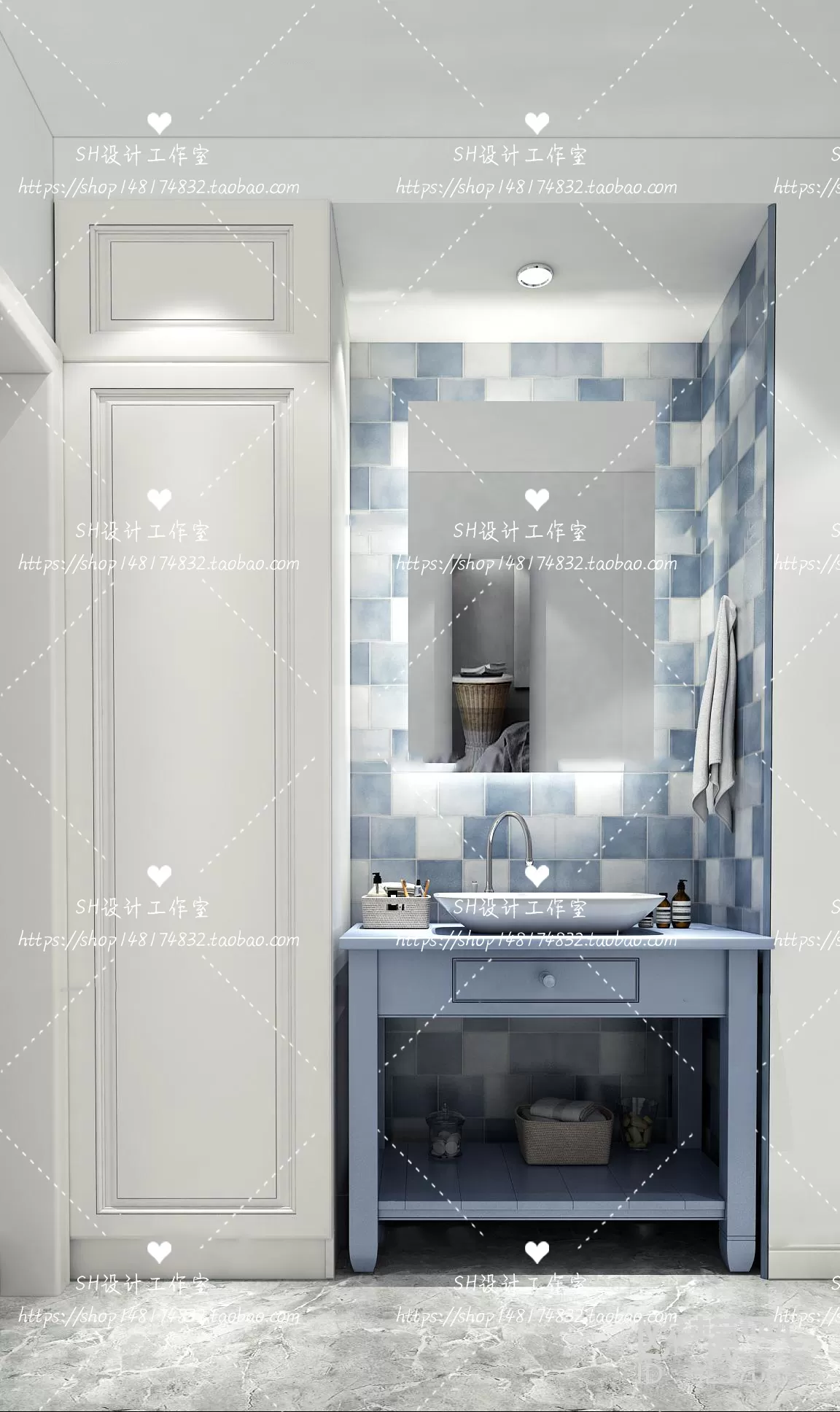 Bathroom Supplies – 3D Models – 0041