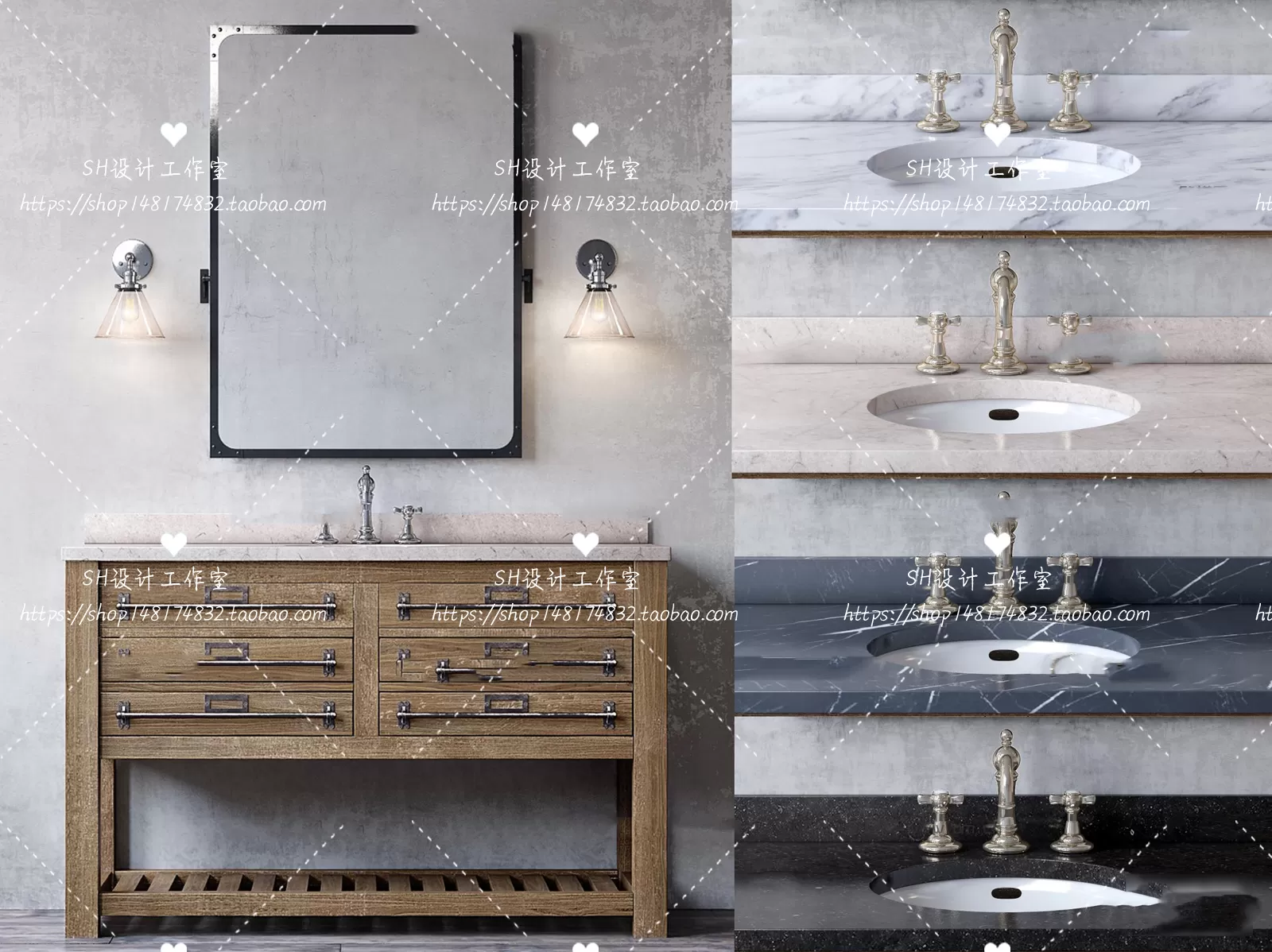 Bathroom Supplies – 3D Models – 0042