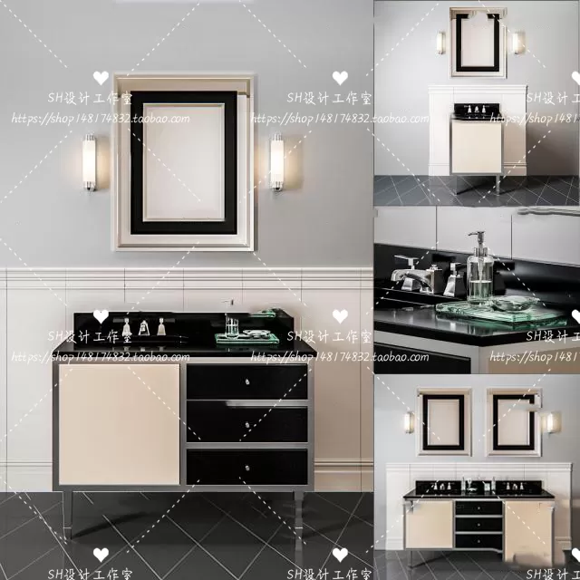 Bathroom Supplies – 3D Models – 0043