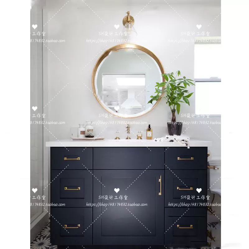 Bathroom Supplies – 3D Models – 0044