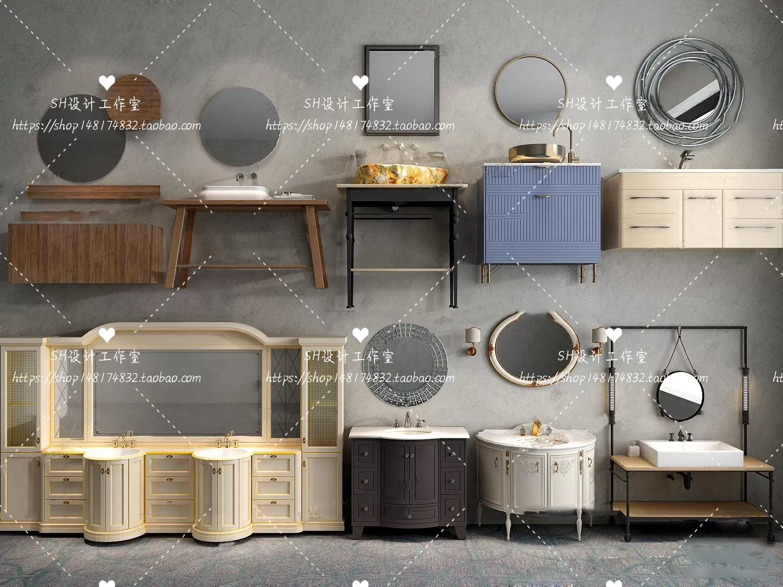 Bathroom Supplies – 3D Models – 0047