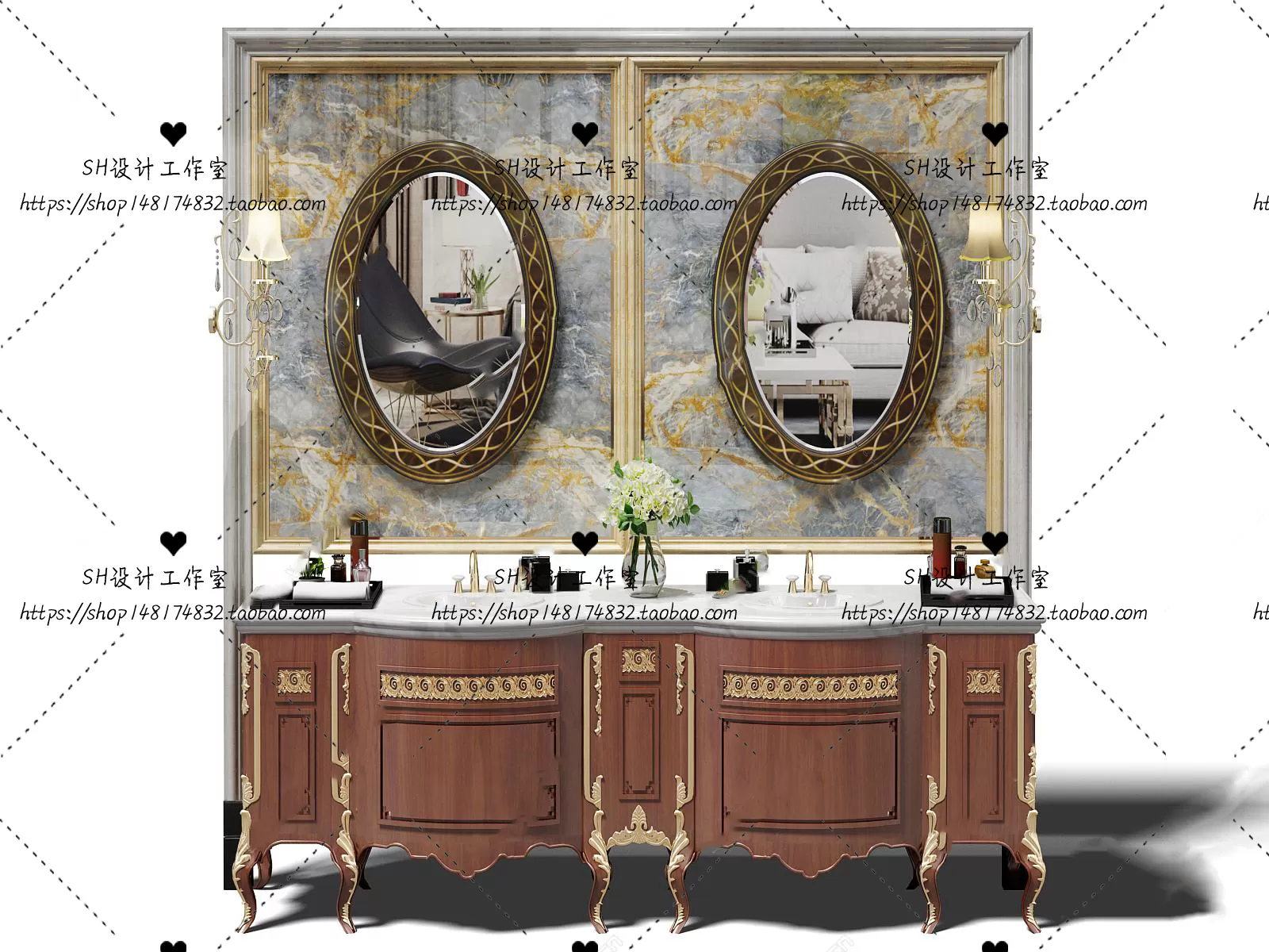 Bathroom Supplies – 3D Models – 0064