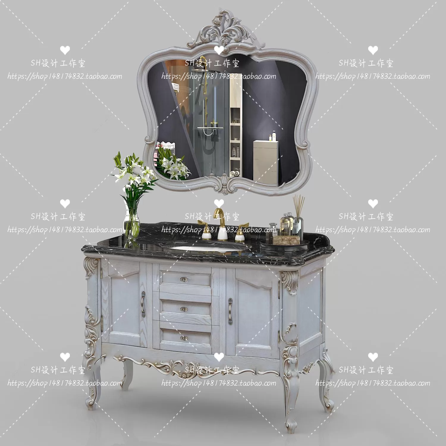 Bathroom Supplies – 3D Models – 0065