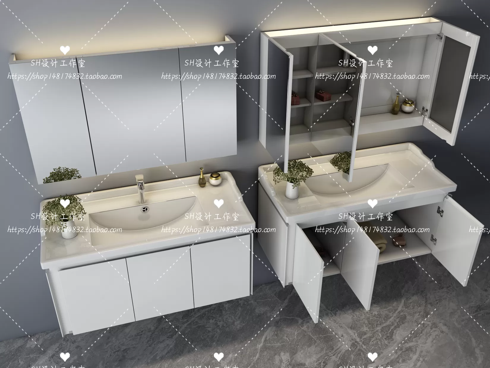 Bathroom Supplies – 3D Models – 0067