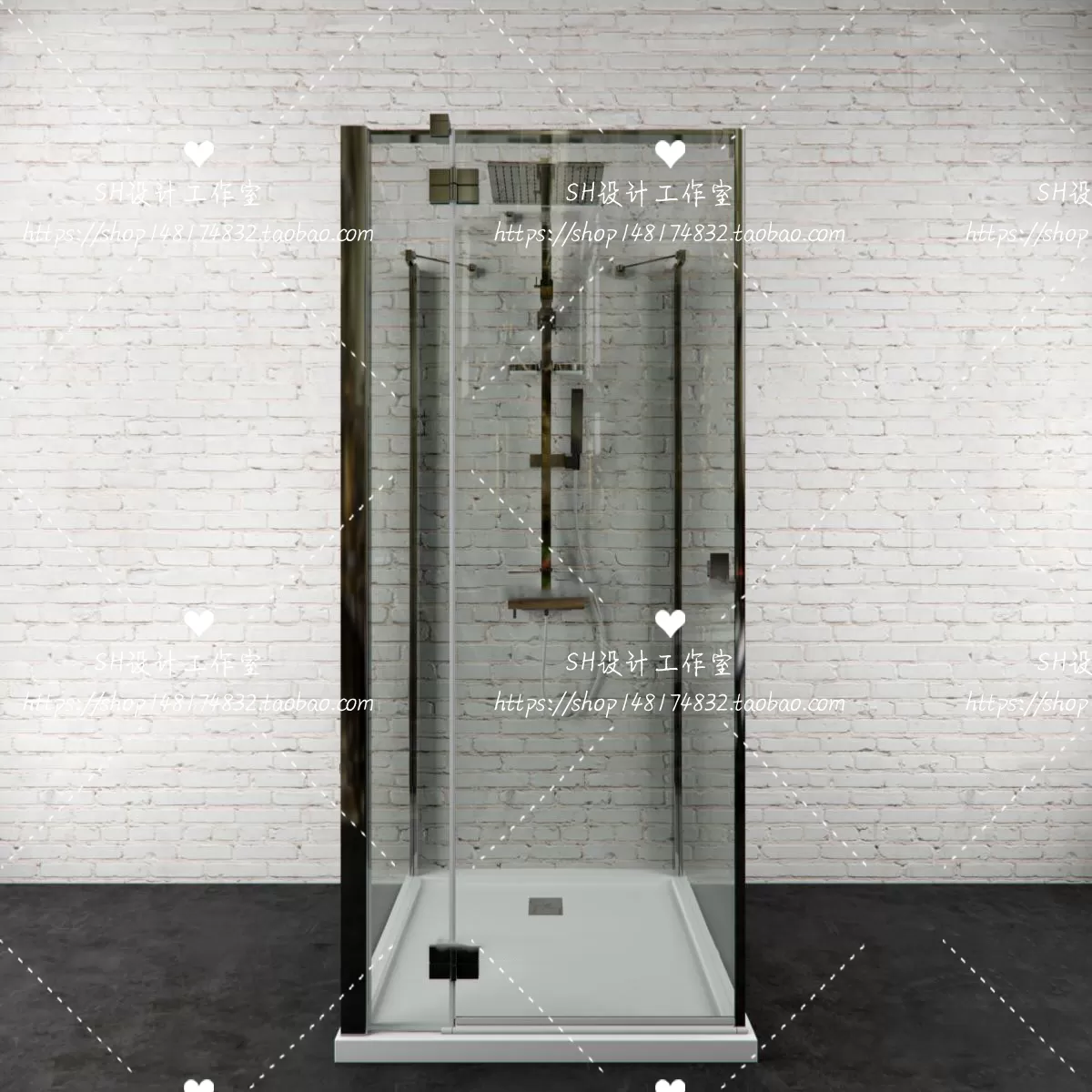 Bathroom Supplies – 3D Models – 0092