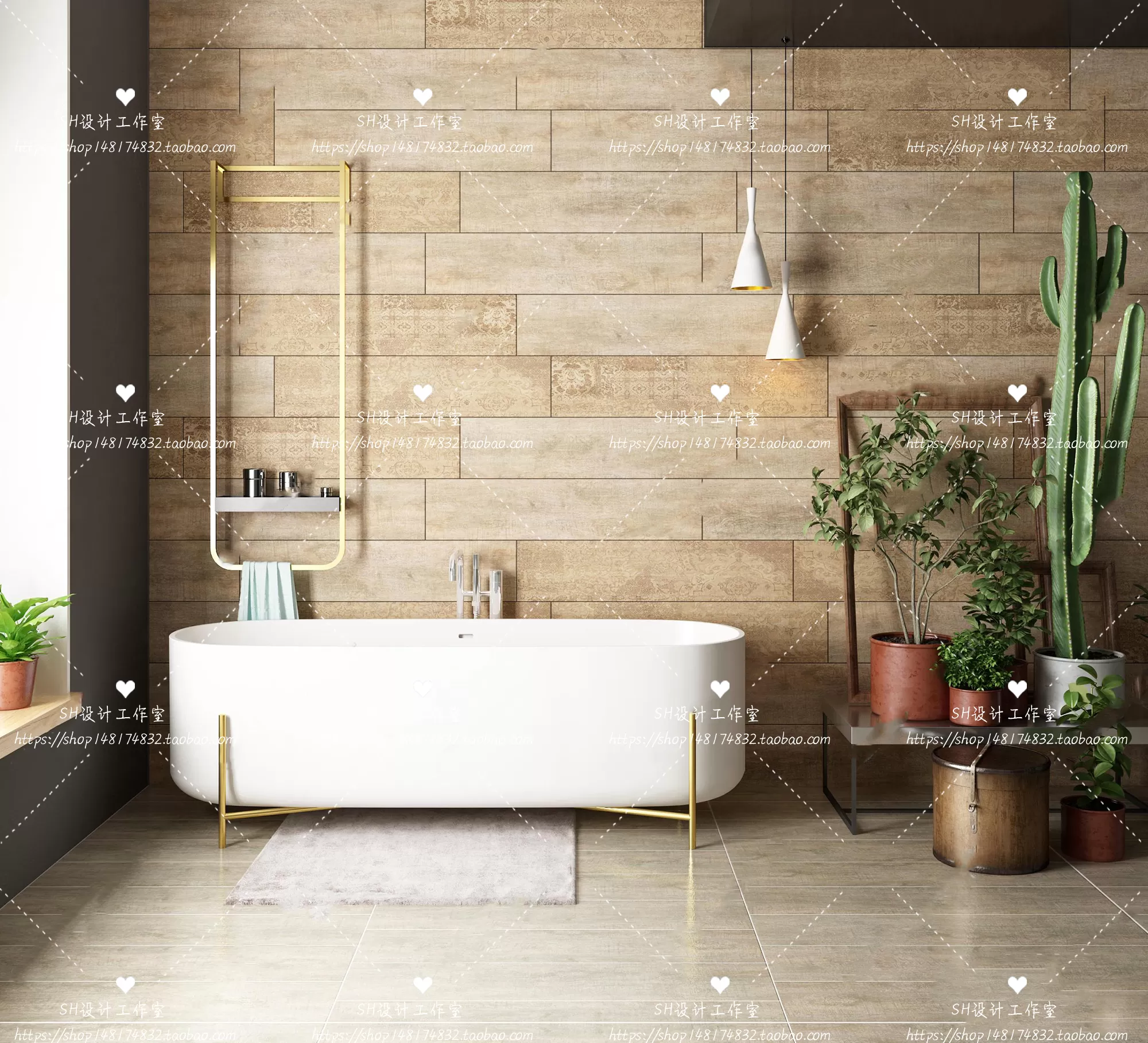 Bathroom Supplies – 3D Models – 0095