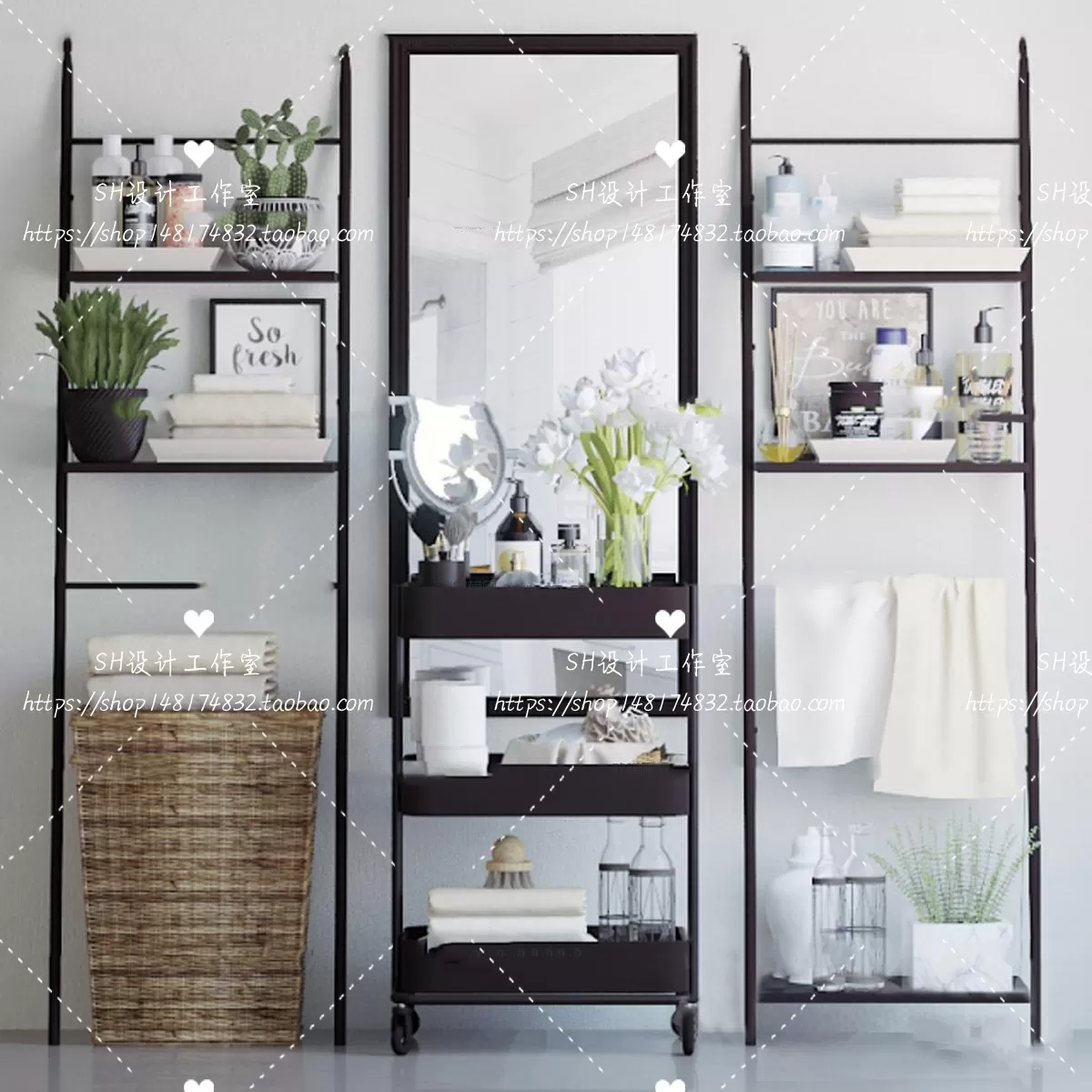 Bathroom Supplies – 3D Models – 0098