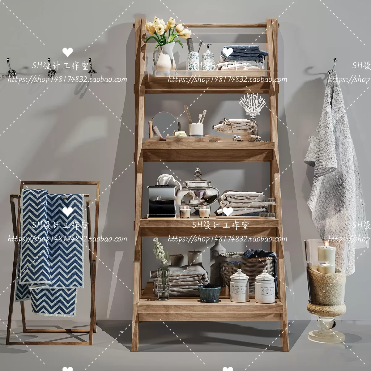 Bathroom Supplies – 3D Models – 0099