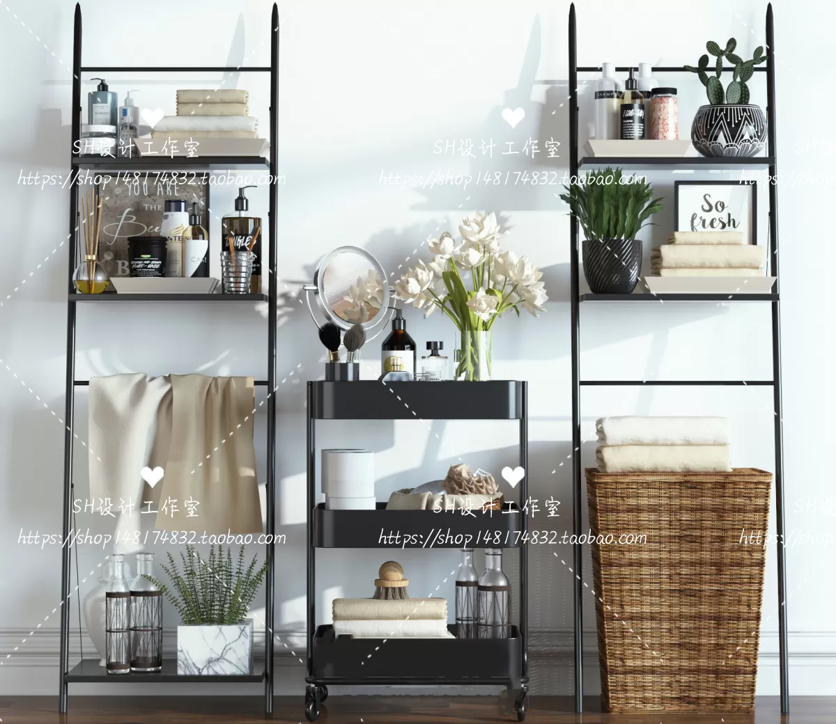 Bathroom Supplies – 3D Models – 0104