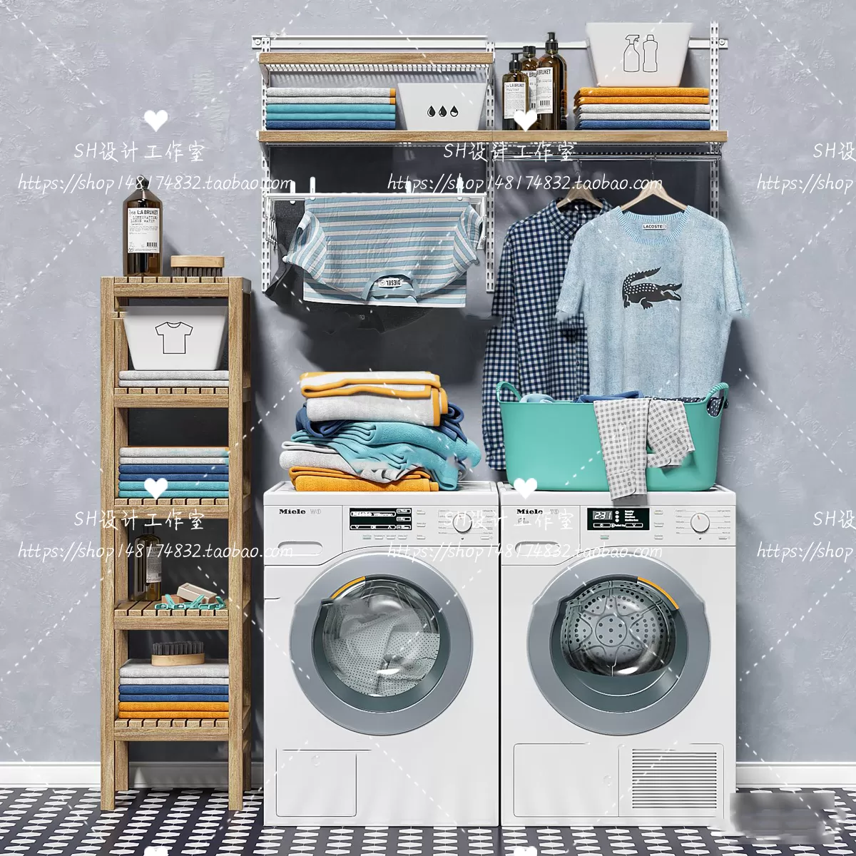 Bathroom Supplies – 3D Models – 0118