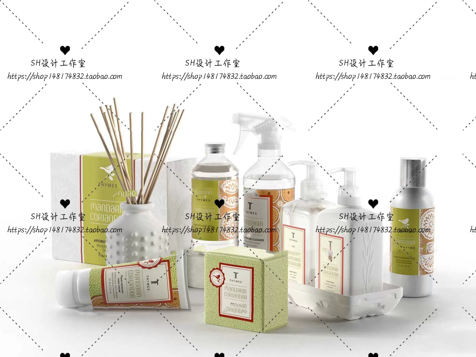 Bathroom Supplies – 3D Models – 0135