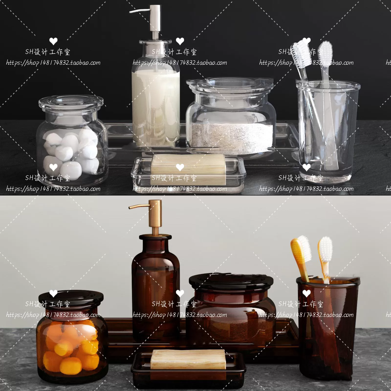 Bathroom Supplies – 3D Models – 0152