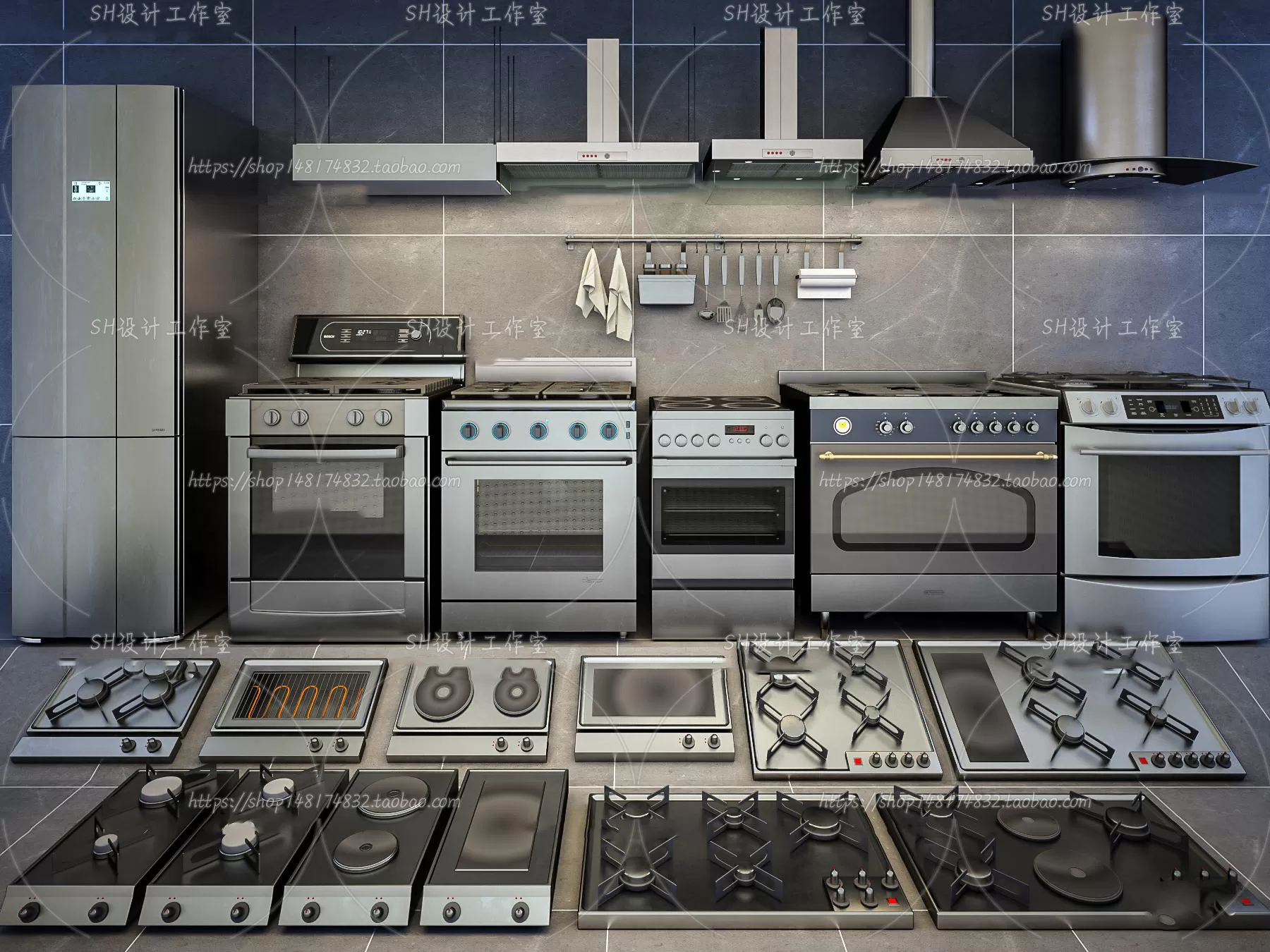 Electrical Appliances – 3D Models – 0034