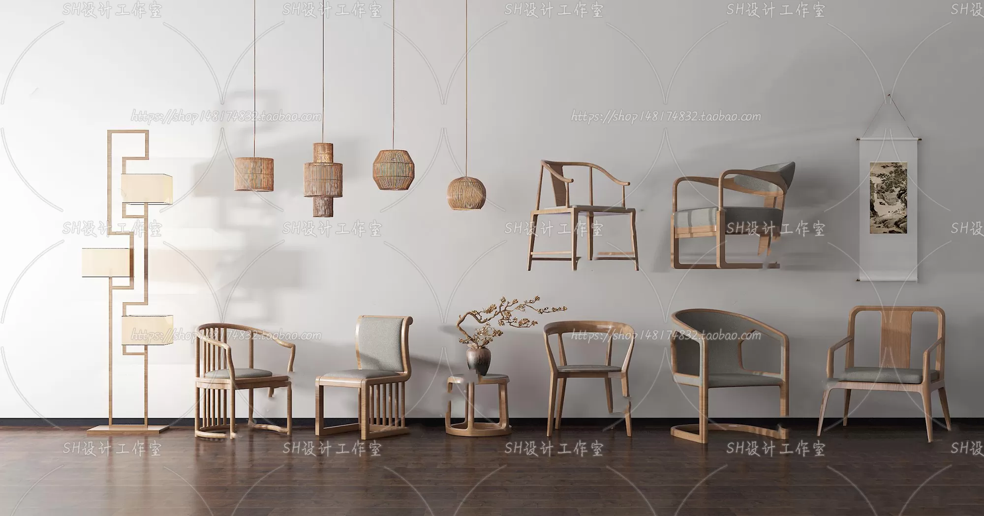 Chair – Armchair – Single Chairs – 3D Models – 0025 Chair – Armchair – Single Chairs – 3D Models – 0025