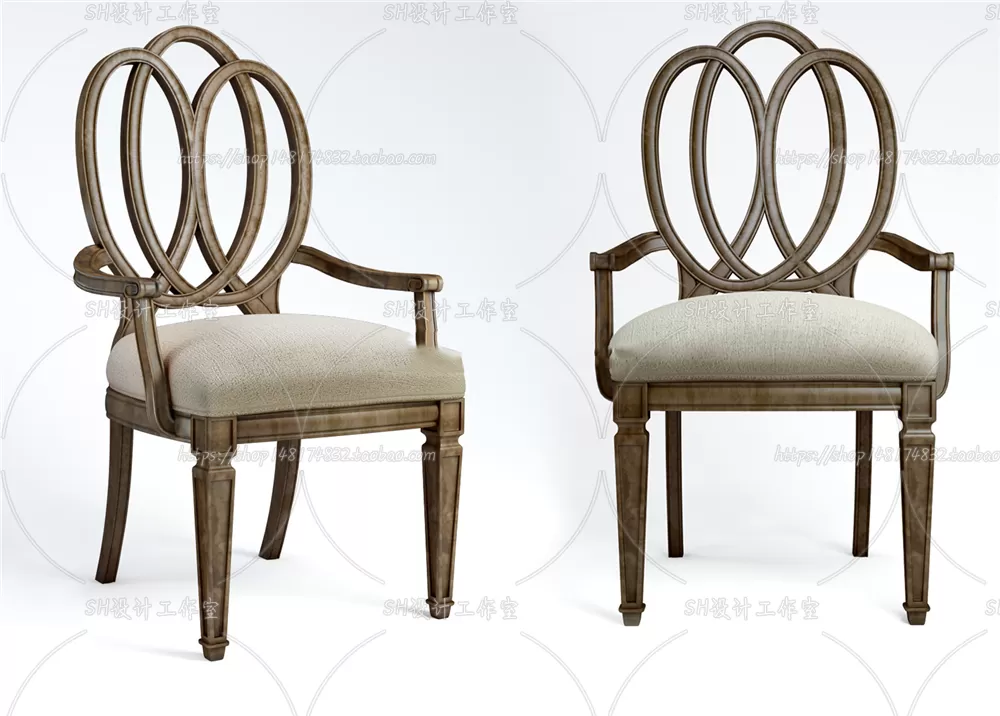 Chair – Armchair – Single Chairs – 3D Models – 0042 Chair – Armchair – Single Chairs – 3D Models – 0042