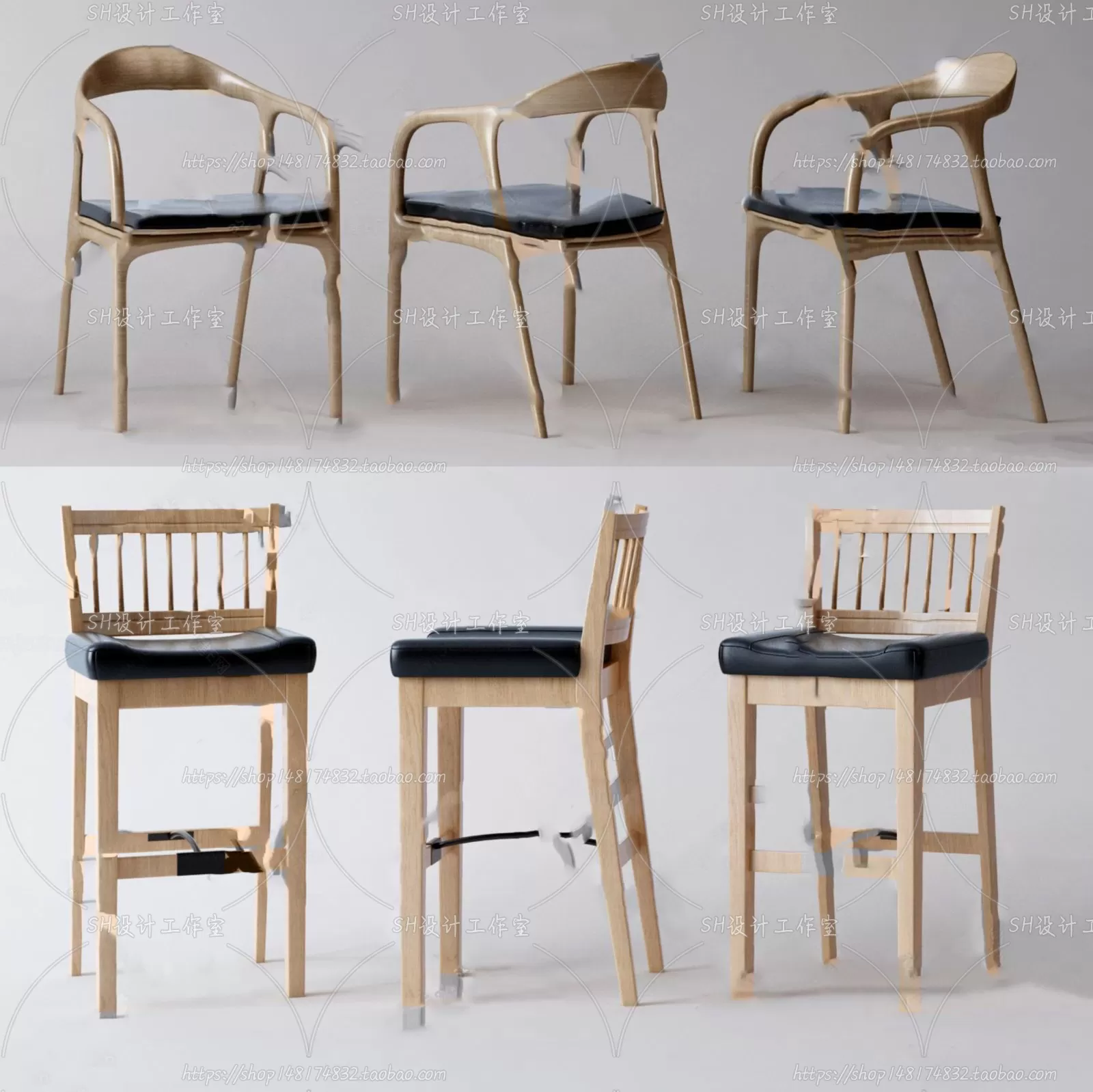 Chair – Armchair – Single Chairs – 3D Models – 0055 Chair – Armchair – Single Chairs – 3D Models – 0055