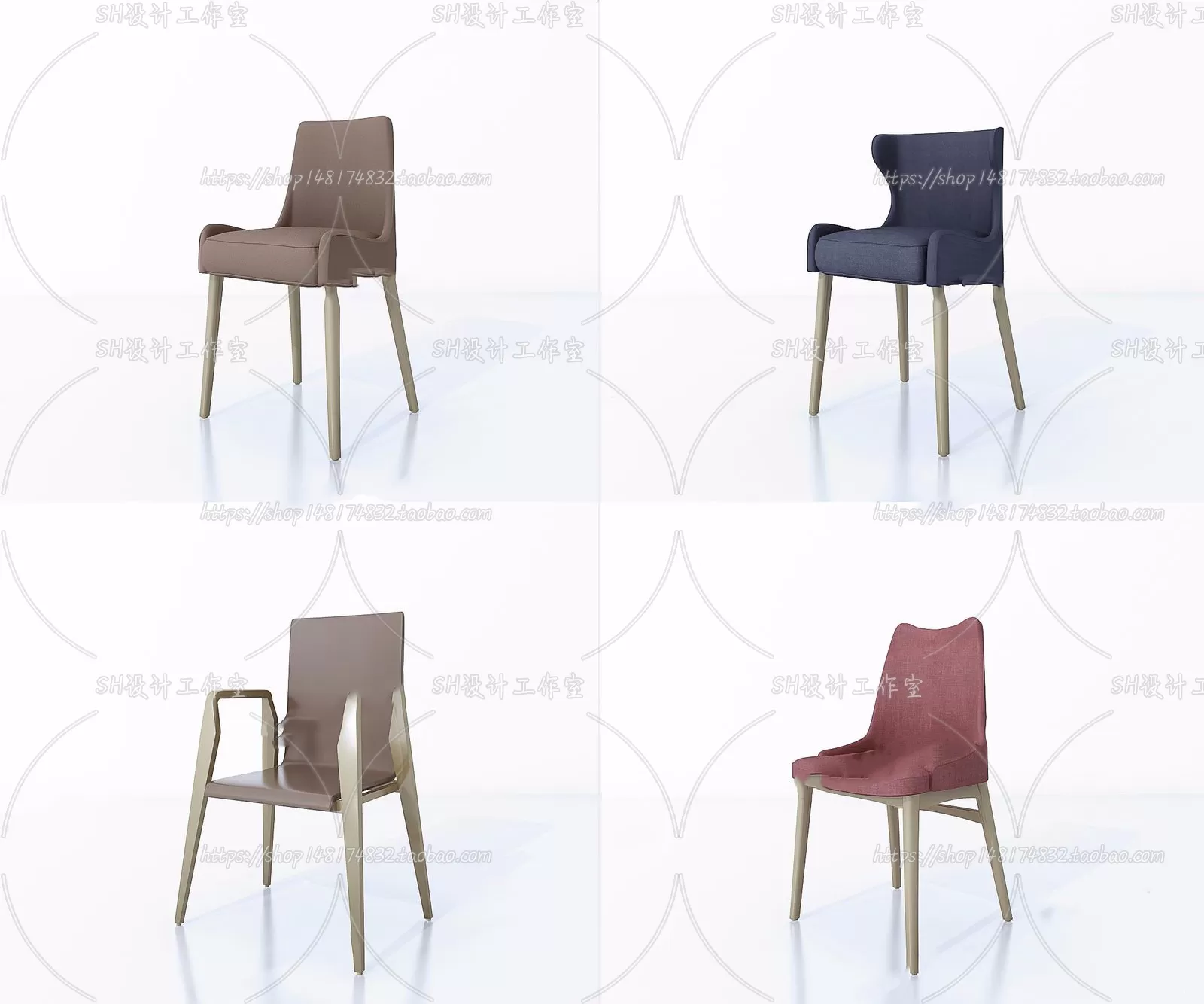 Chair – Armchair – Single Chairs – 3D Models – 0078 Chair – Armchair – Single Chairs – 3D Models – 0078