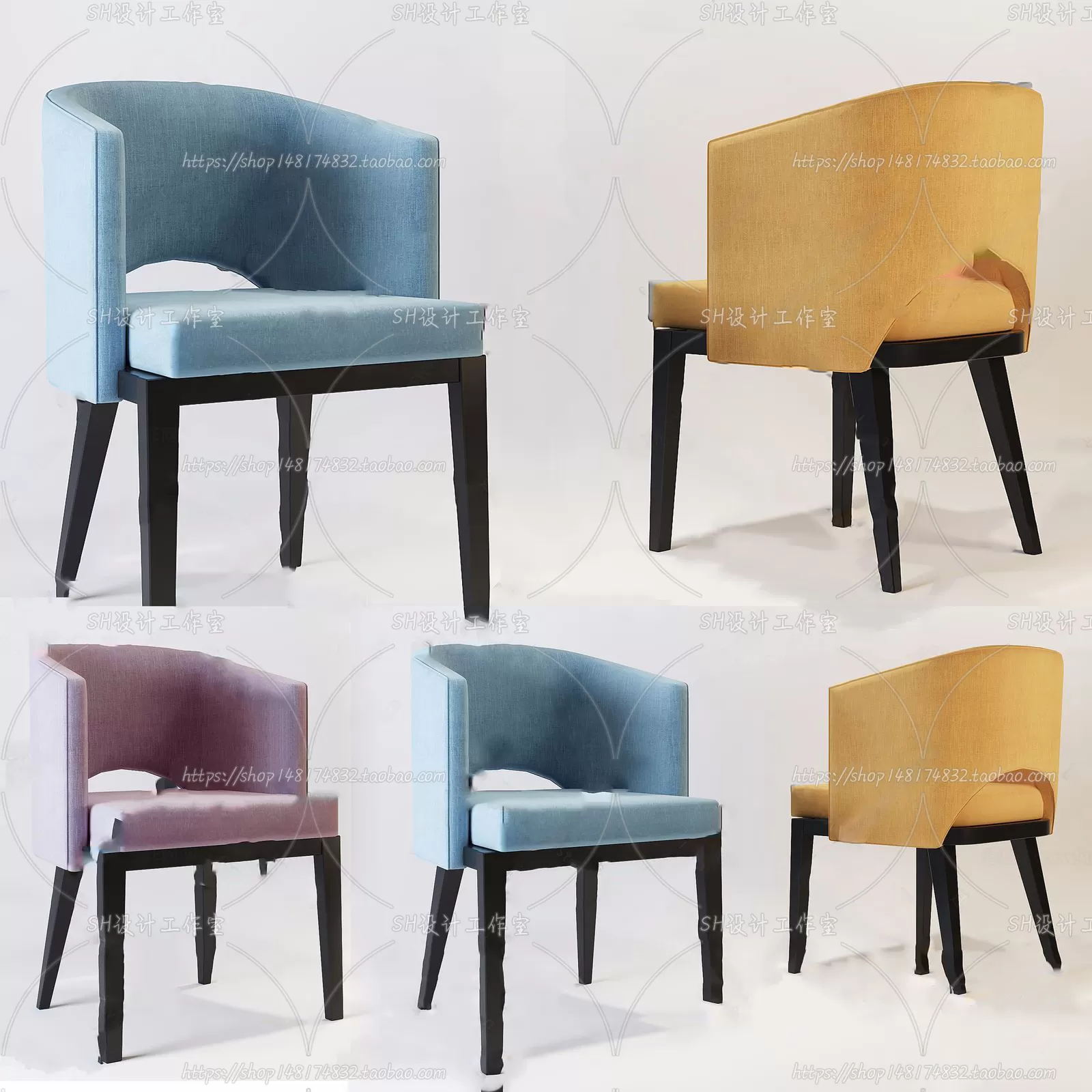 Chair – Armchair – Single Chairs – 3D Models – 0079 Chair – Armchair – Single Chairs – 3D Models – 0079