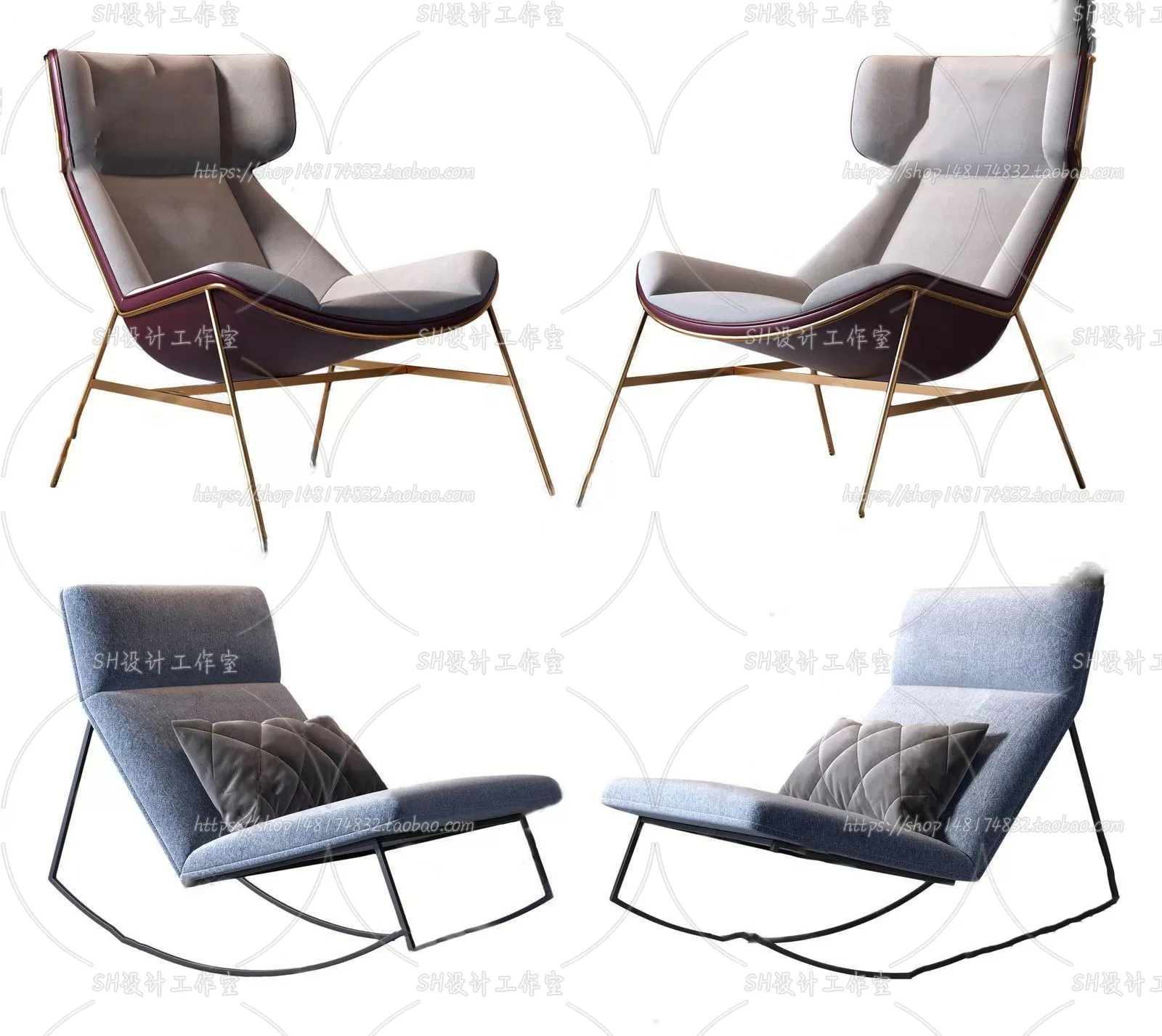 Chair – Armchair – Single Chairs – 3D Models – 0083 Chair – Armchair – Single Chairs – 3D Models – 0083