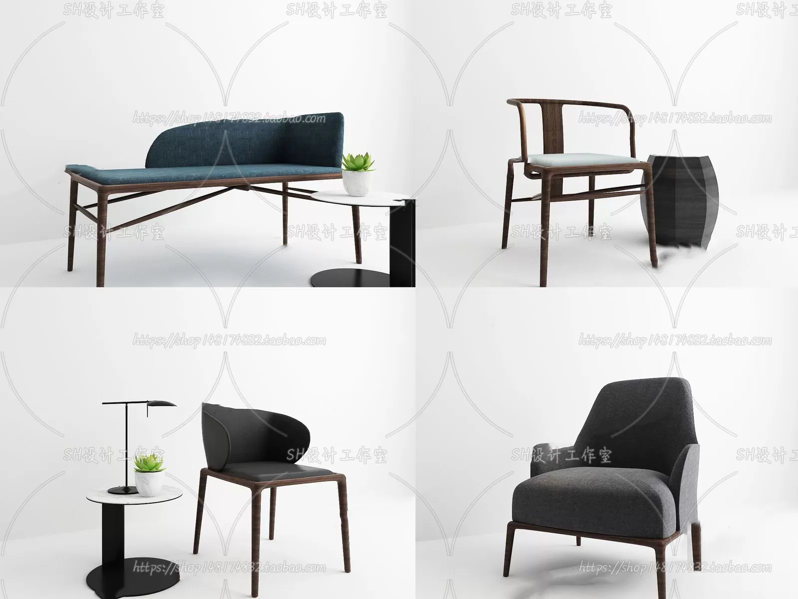 Chair – Armchair – Single Chairs – 3D Models – 0094 Chair – Armchair – Single Chairs – 3D Models – 0094