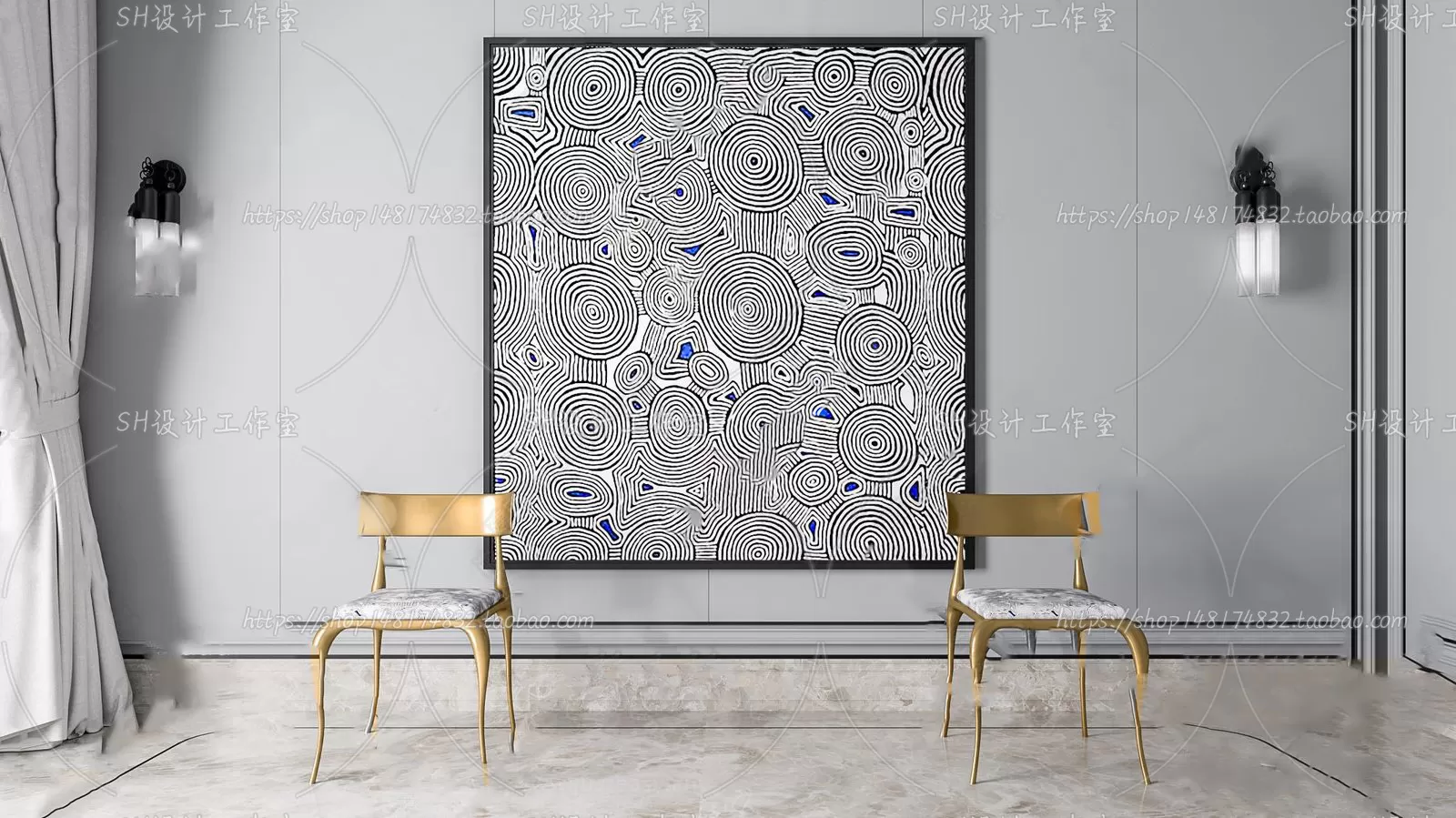 Chair – Armchair – Single Chairs – 3D Models – 0132 Chair – Armchair – Single Chairs – 3D Models – 0132