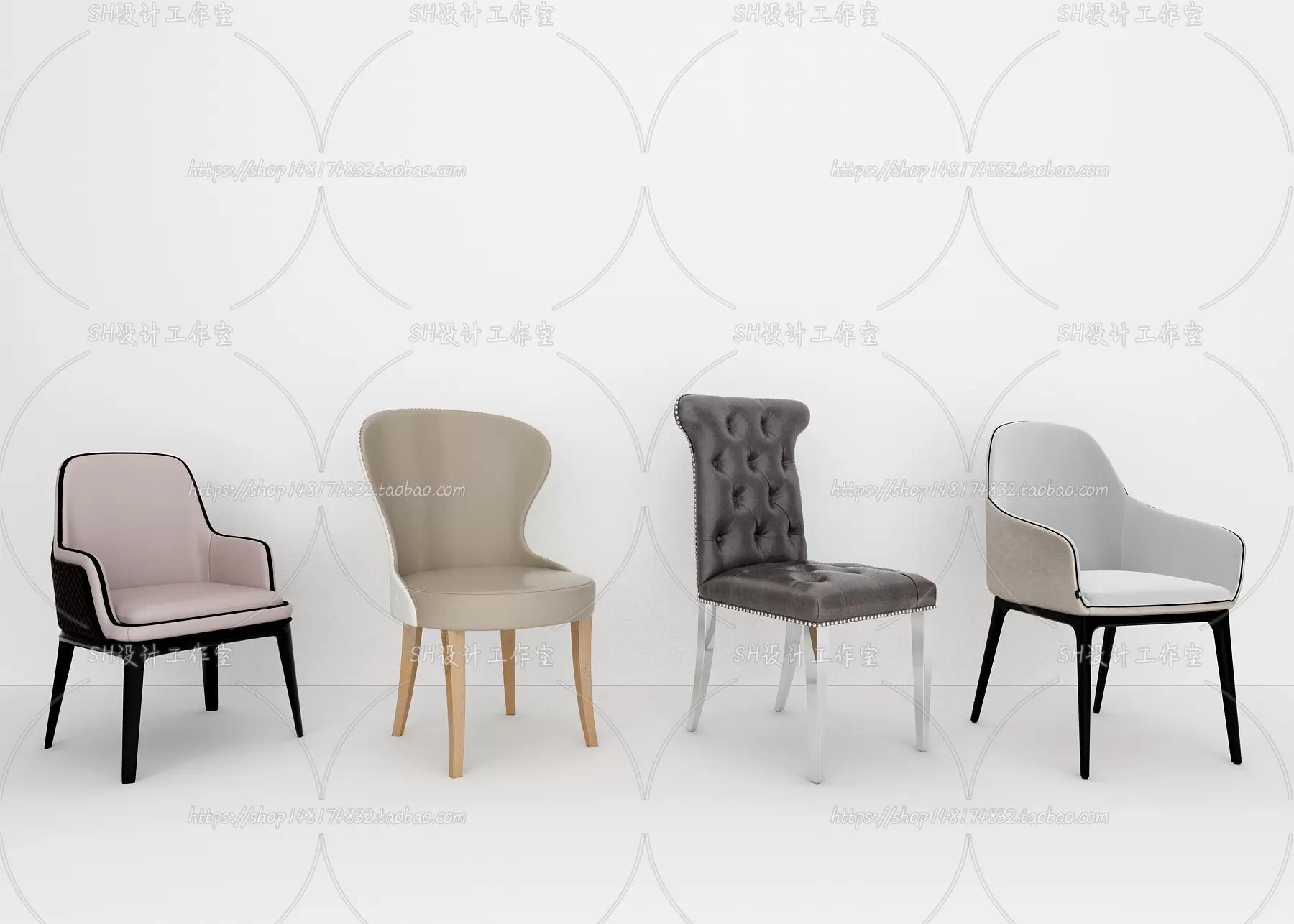 Chair – Armchair – Single Chairs – 3D Models – 0137 Chair – Armchair – Single Chairs – 3D Models – 0137