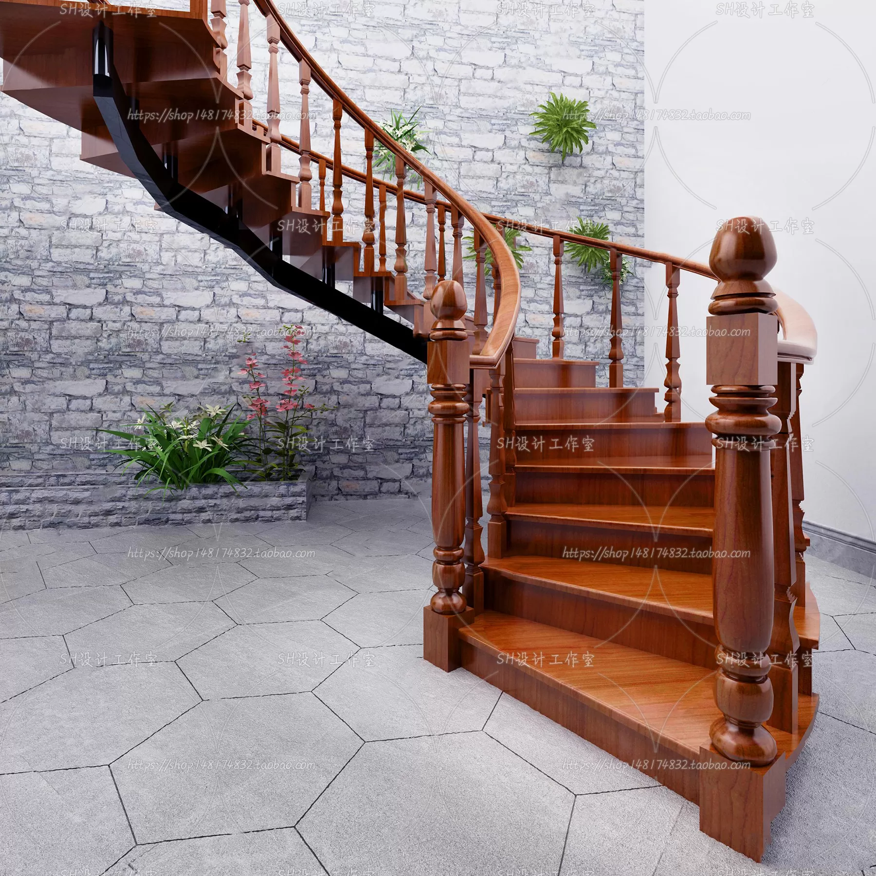 Stair 3D Models – 0003