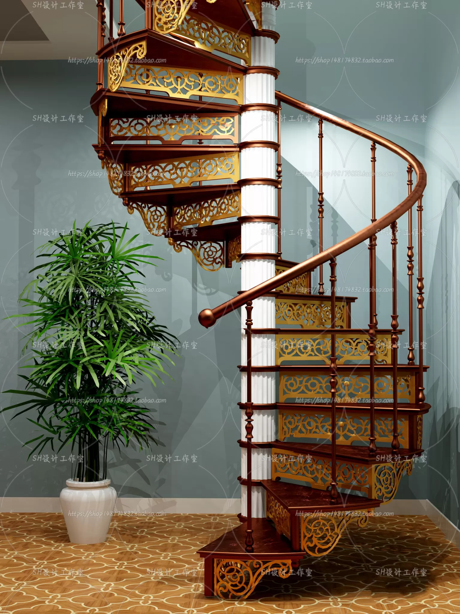 Stair 3D Models – 0008