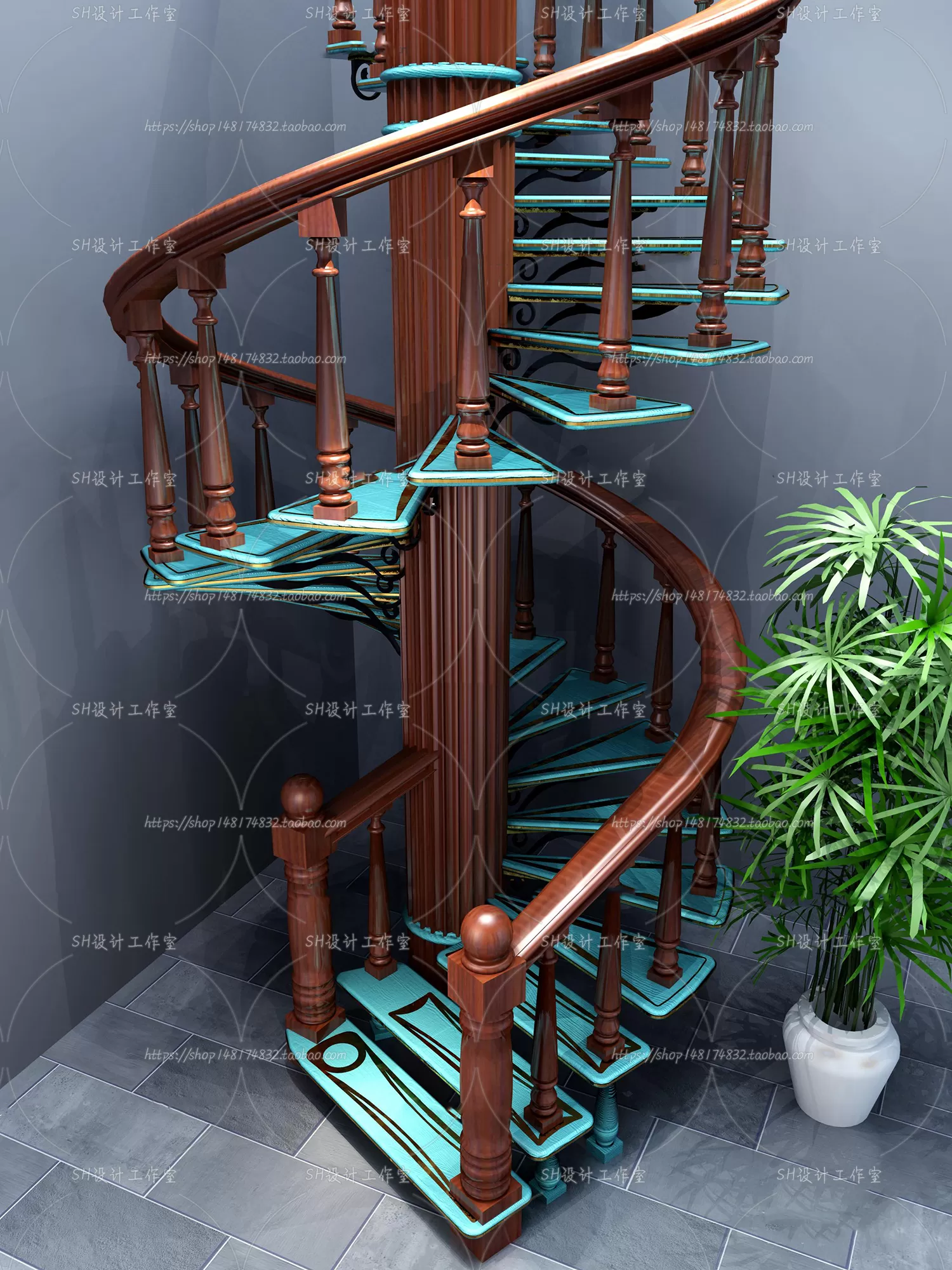 Stair 3D Models – 0009