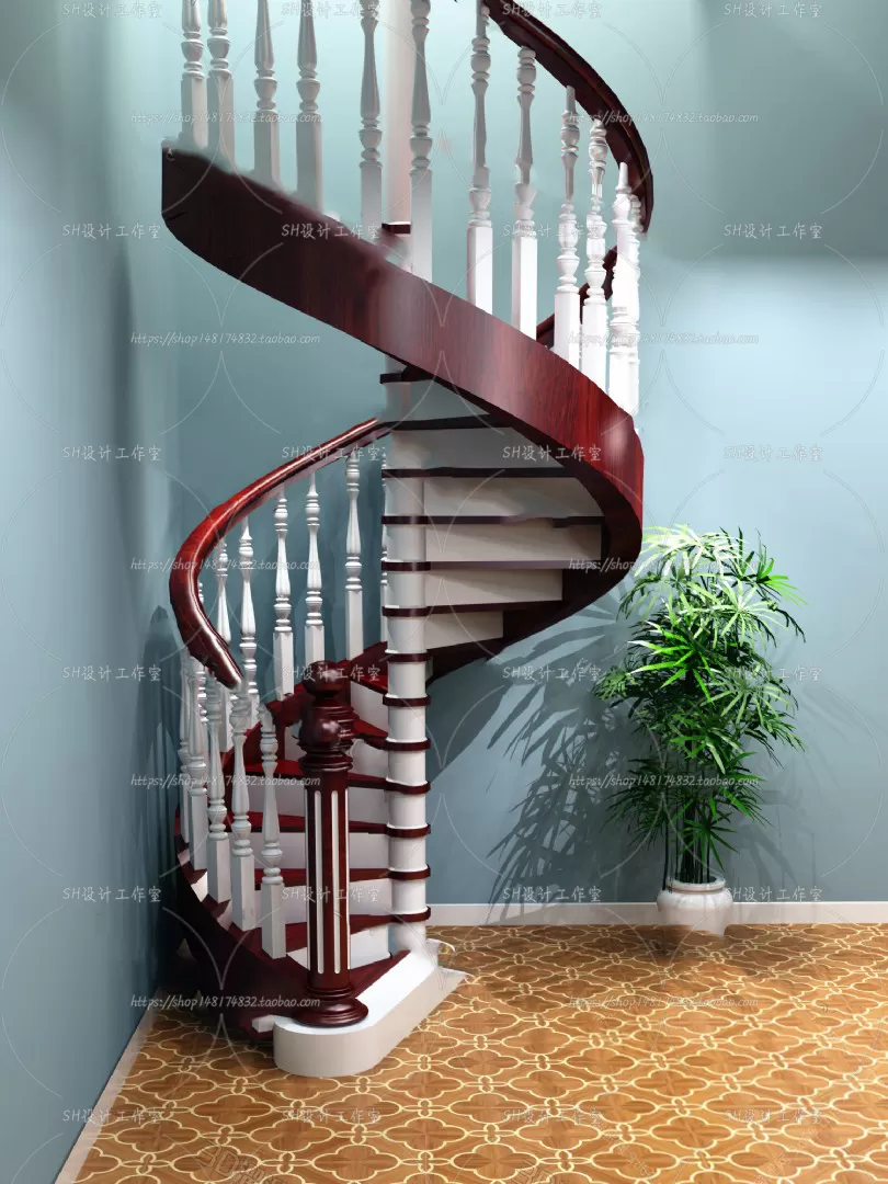 Stair 3D Models – 0010