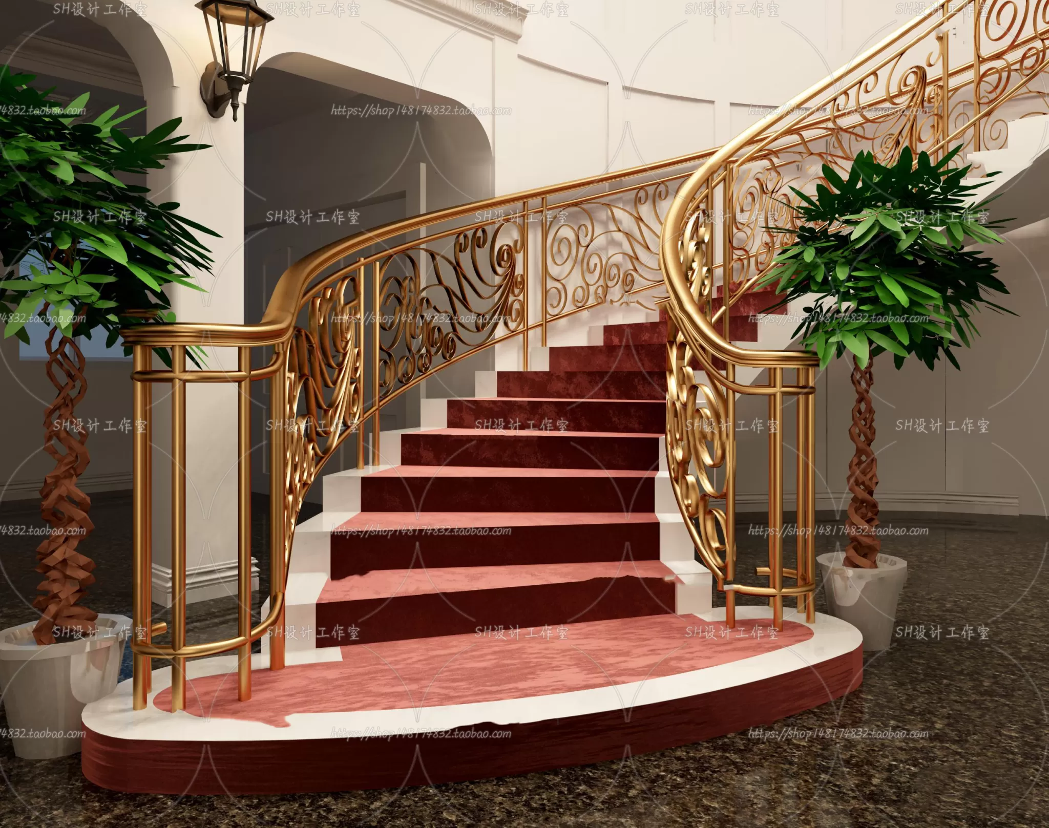 Stair 3D Models – 0017
