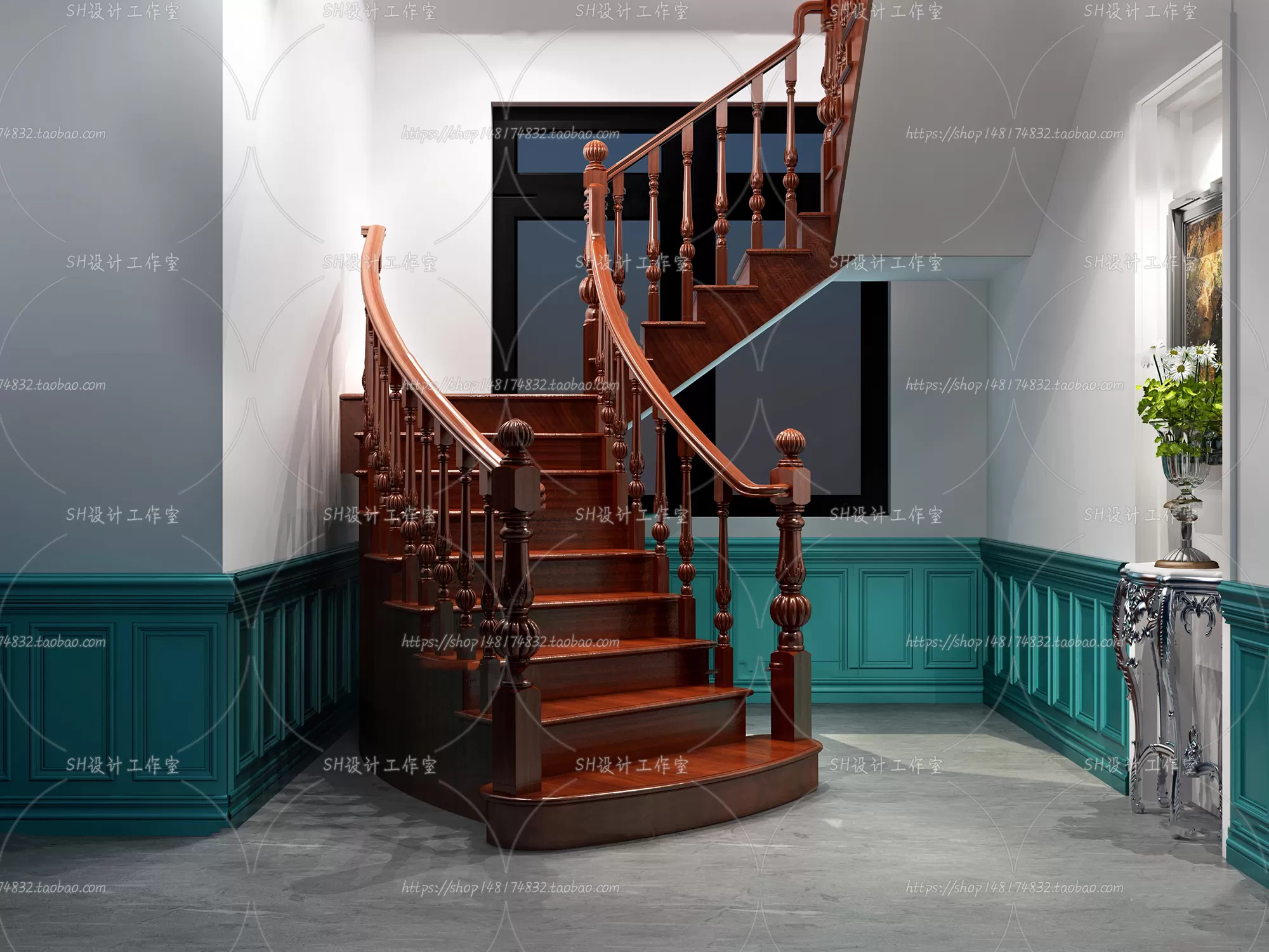 Stair 3D Models – 0021