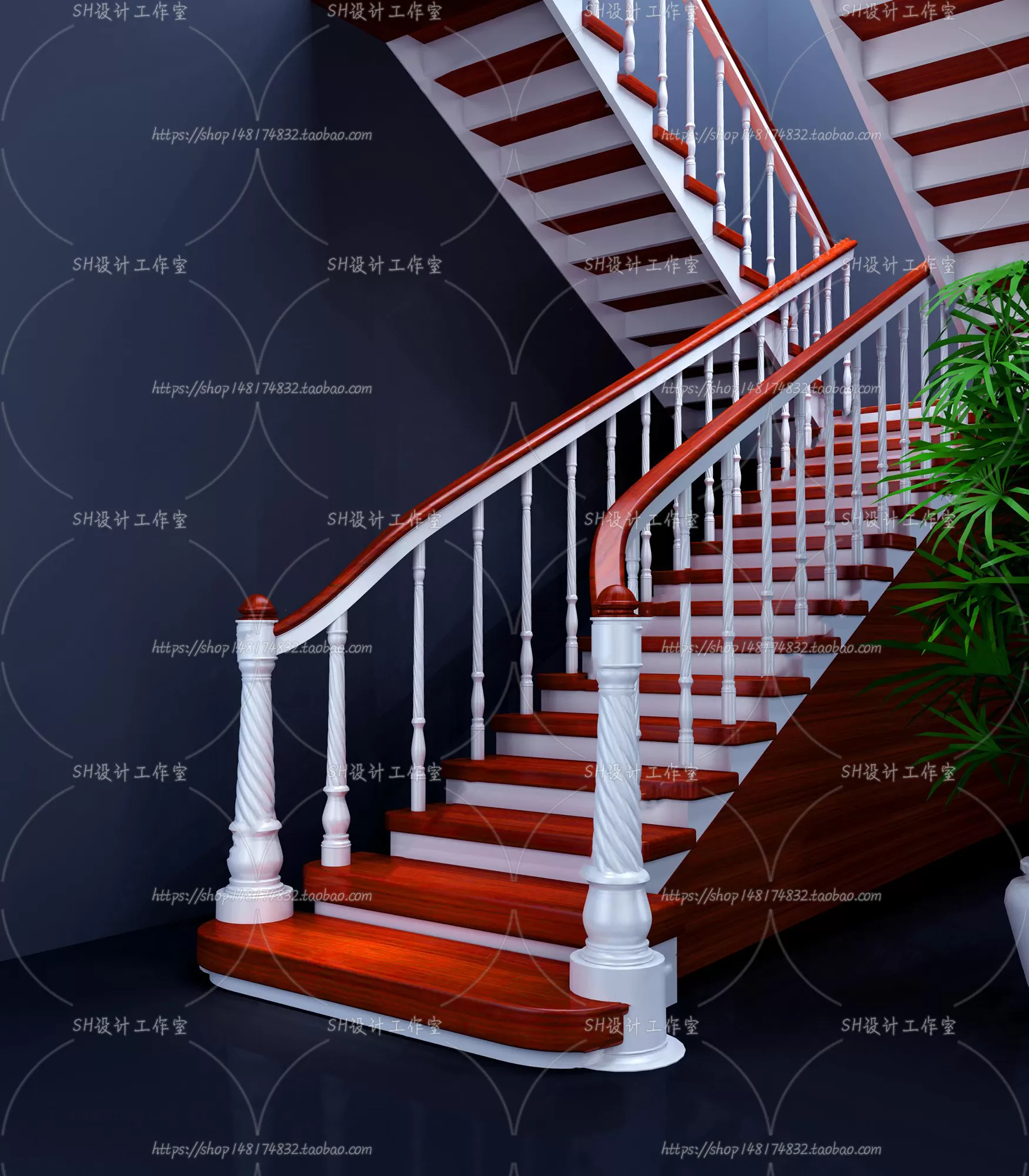Stair 3D Models – 0029