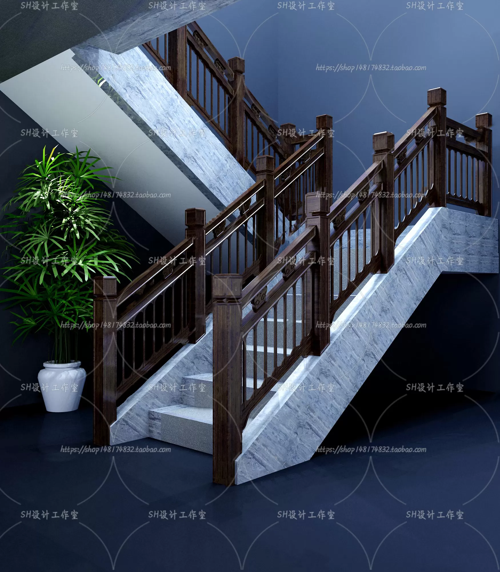 Stair 3D Models – 0041