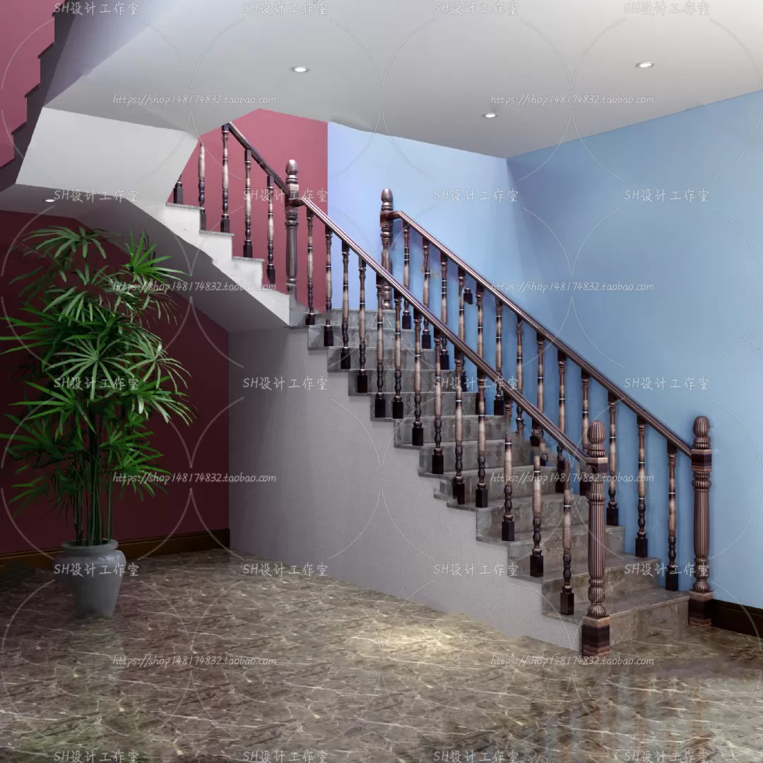Stair 3D Models – 0049