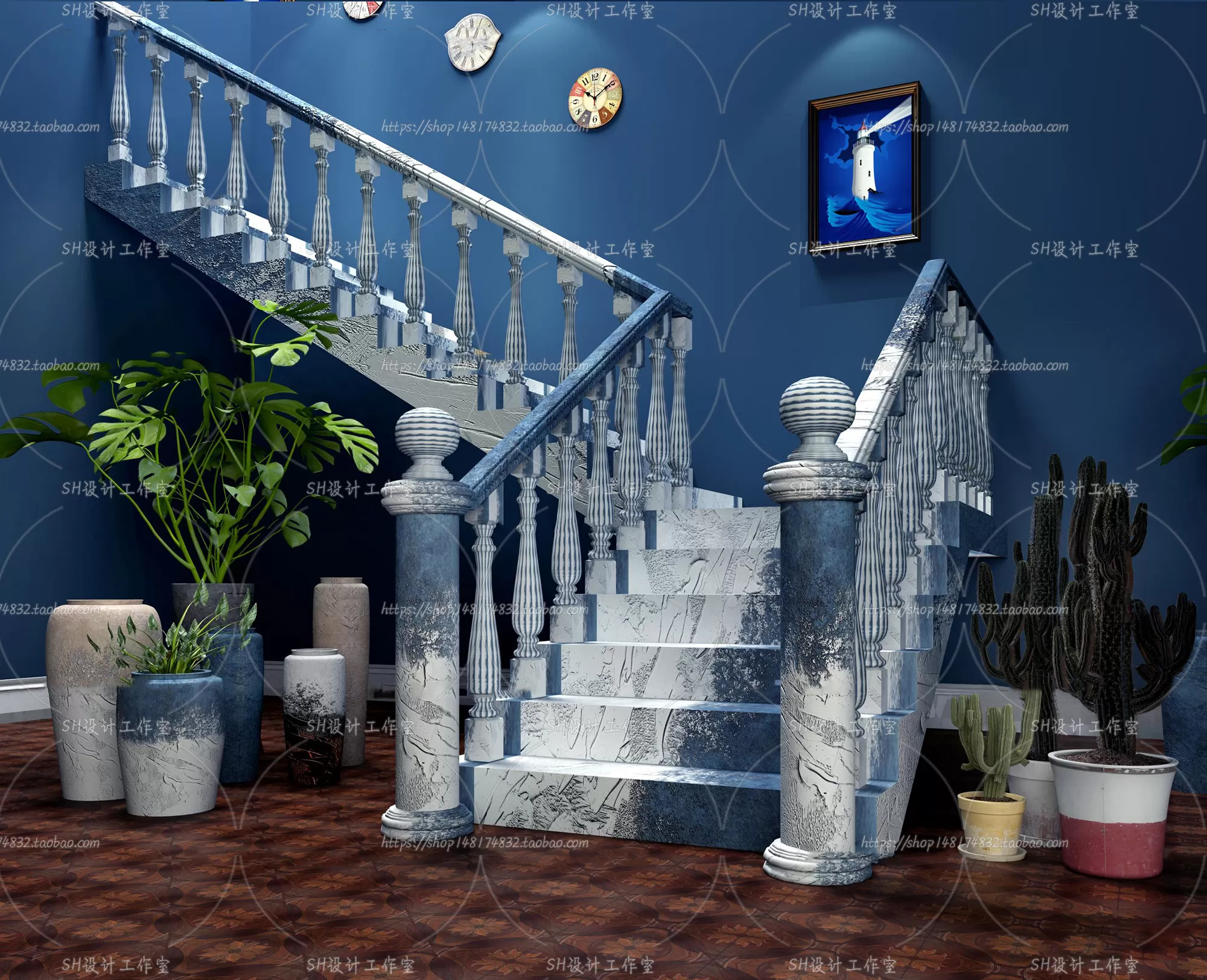 Stair 3D Models – 0052