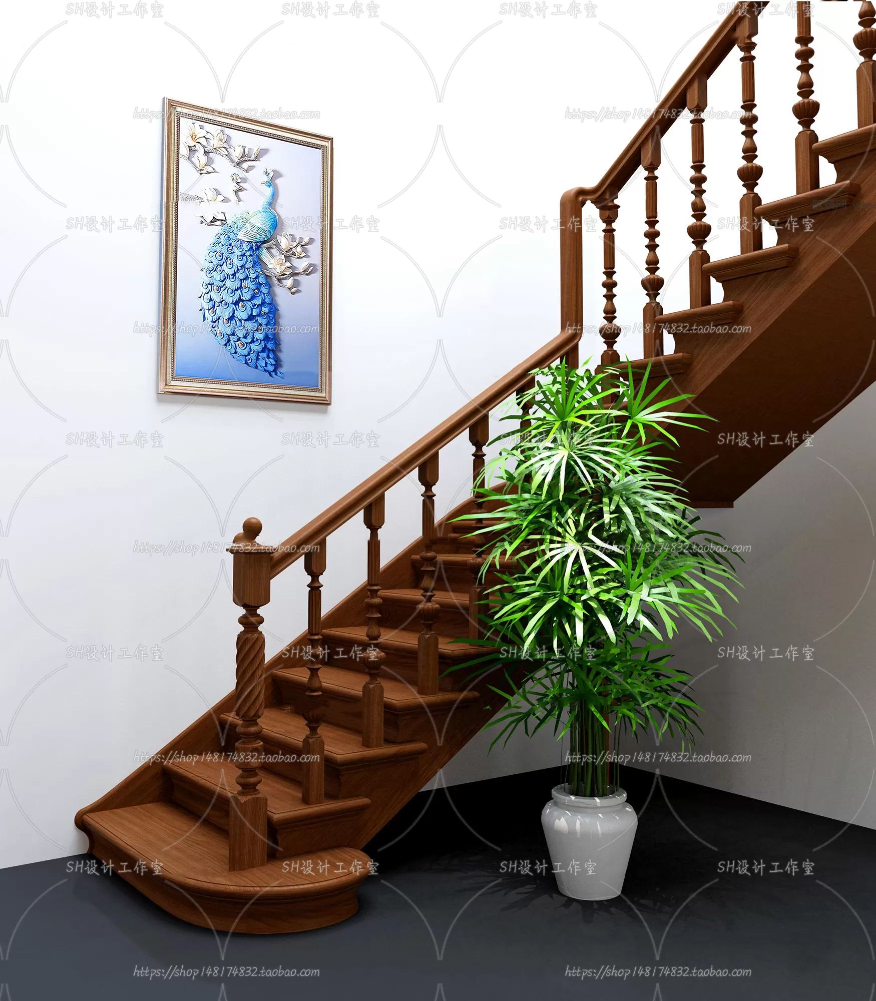 Stair 3D Models – 0054