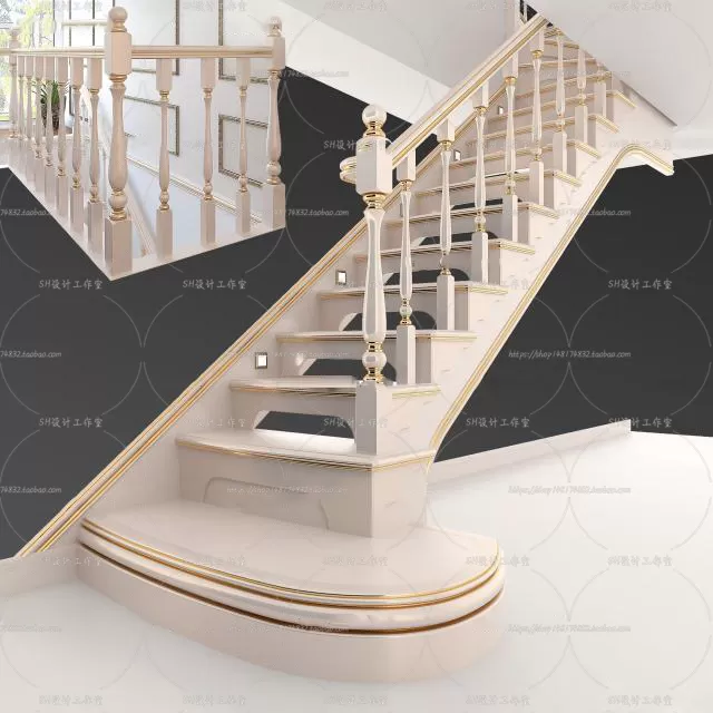 Stair 3D Models – 0075