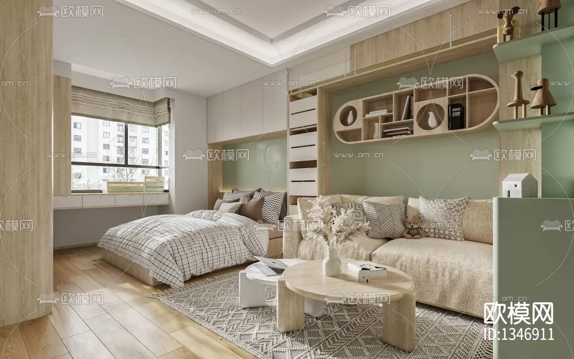 Corona Render 3D Scenes – Apartment – 0007