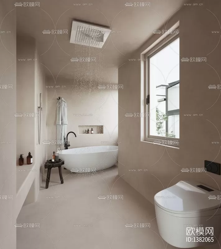 Corona Render 3D Scenes – Bathroom – 0001