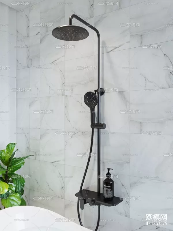 Corona Render 3D Scenes – Bathroom – 0004