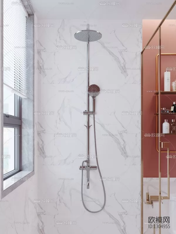 Corona Render 3D Scenes – Bathroom – 0013