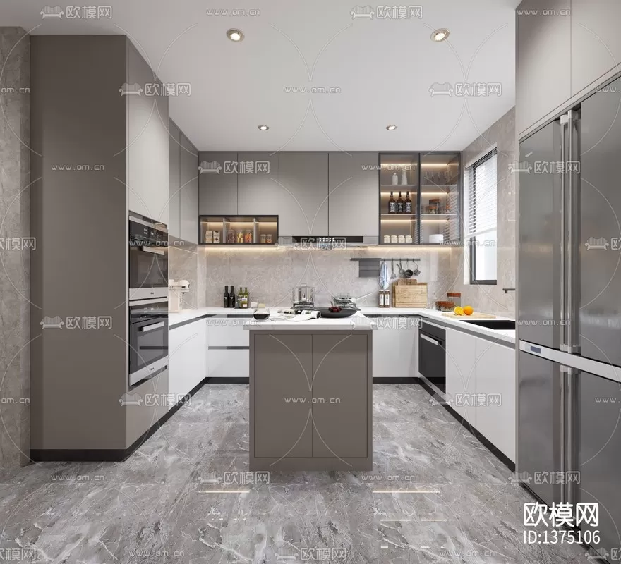 Corona Render 3D Scenes – Living Room – 0018