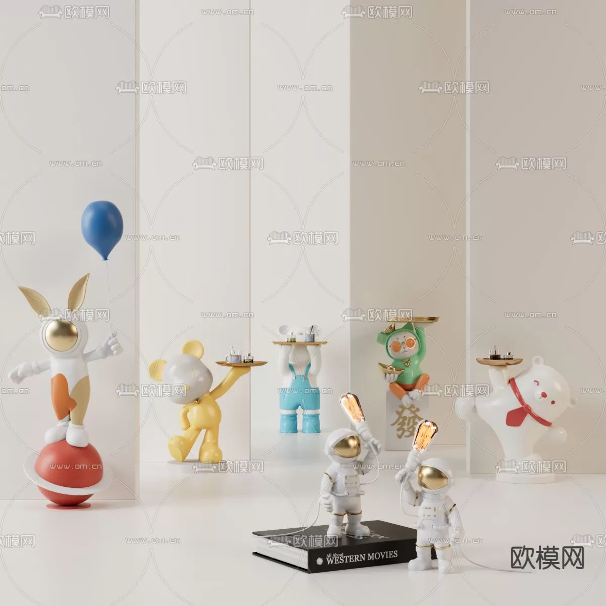 Decoration 3Dsmax – 3D Models – 0225 Decoration 3Dsmax – 3D Models – 0225