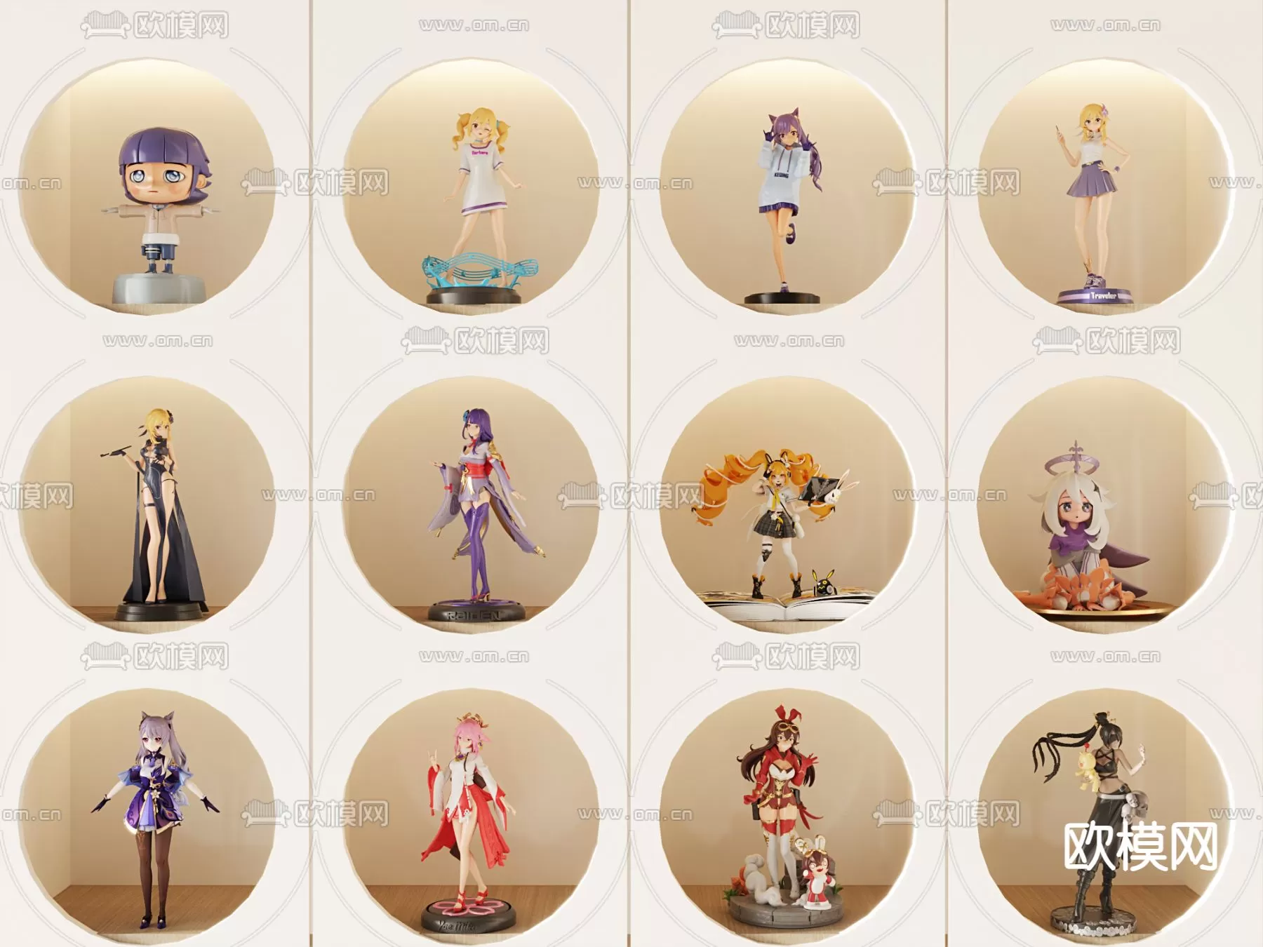 Decoration 3Dsmax – 3D Models – 0238 Decoration 3Dsmax – 3D Models – 0238