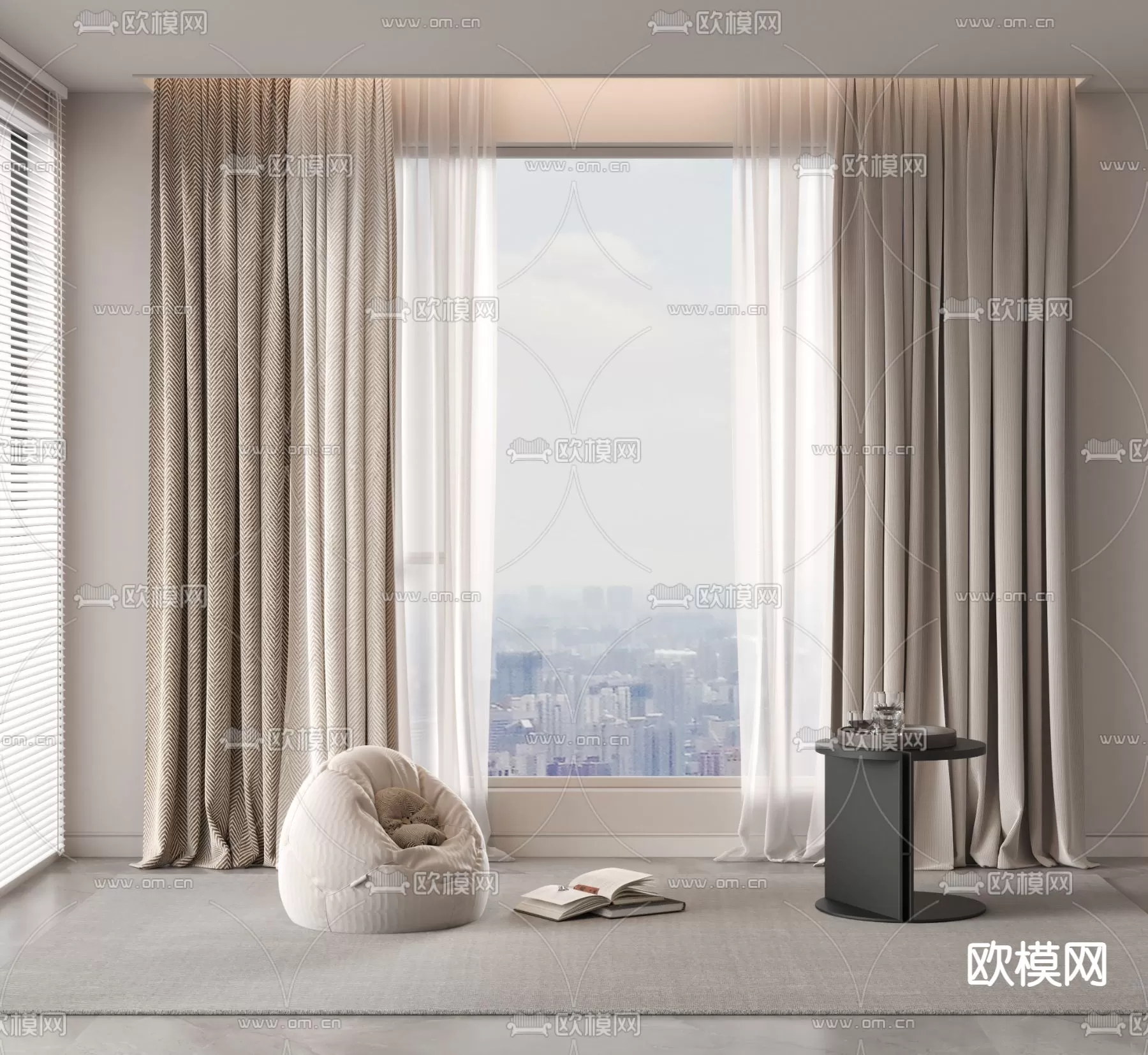 Curtains – 3Dsmax – 3D Models – 0025