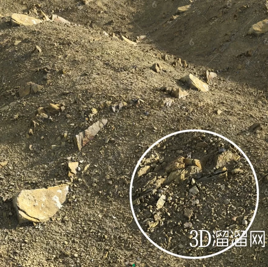 MATERIAL – TEXTURES – GROUND – STONE – 0005